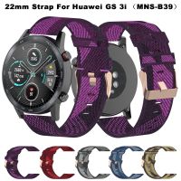 22mm nylonowy pasek do zegarka Honor ggs 3i MNS-B39 pasek do smarwatcha do Honor Watch GS3i bransoletka pasek oddychający Correa