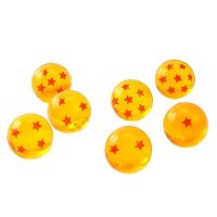 7PCS Dragon Bouncing Balls 3-Dimensional Star Bouncy Ball Game Crystal Resin Ball Gift Birthday Party Game Ball