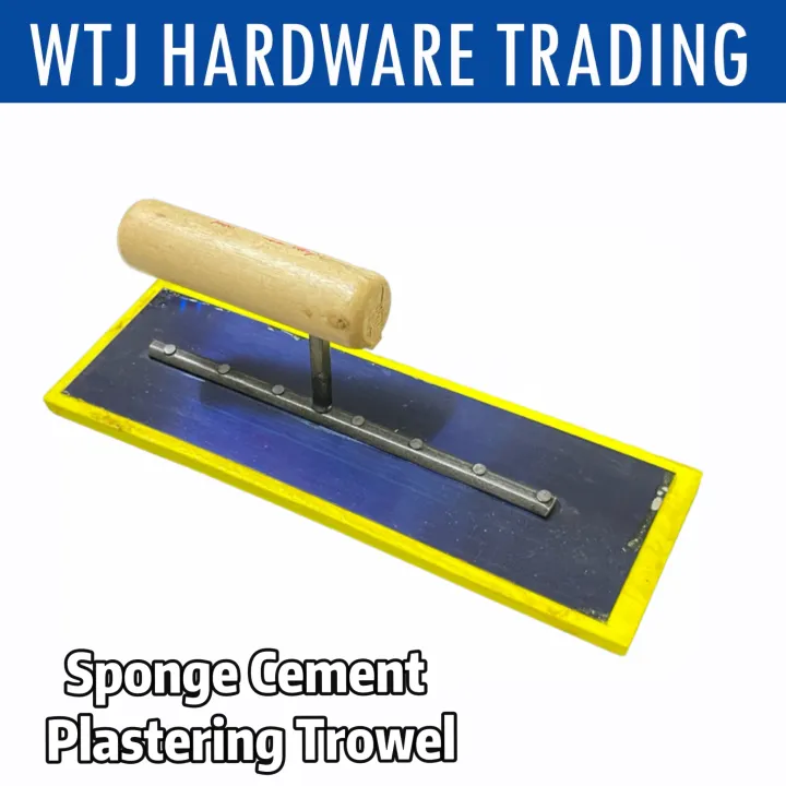 Sponge Cement Plastering Trowel 3" x 9" Rubber Trowel Plastering