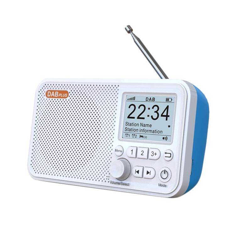 C10 DAB Bluetooth Digital Clock Radio  Inch Color LCD Display  DAB  DAB+ FM Radio Support Alarm Clock 80 Presets 