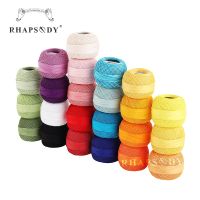 【YF】○◆  Size 80 Egyptian Cotton Crochet Tatting Knitting Thread 10G/PC 184 Yards 22 Colors