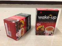 กาแฟ กาแฟเวียดนาม กาแฟสำเร็จรูป3 in 1 (wake up) นำเข้าจากเวียดนาม ขนาด 306 กรัม (18 ซอง ซองละ17 กรัม)