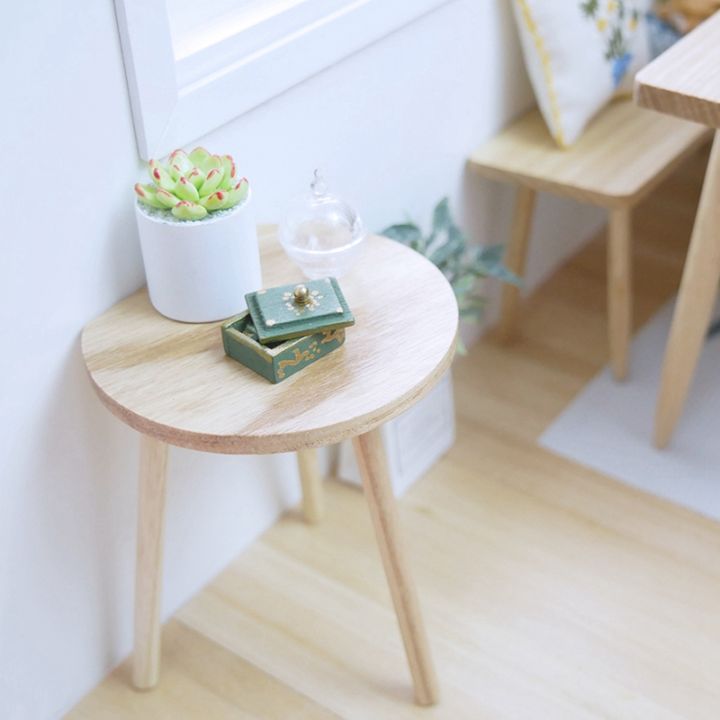 1-6-dollhouse-bjd-ob11-miniature-dollhouse-furniture-mini-model-side-table-coffee-table-corner-table
