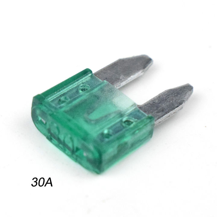 micro-fuse-กันน้ำอัตโนมัติ12v-5-amp-ฟิวส์ใบมีดขนาดเล็ก7-5a-10a-15a-20a-25a-40a-พร้อมโซลูชันมาตรฐานสำหรับรถยนต์10ชิ้นล็อต