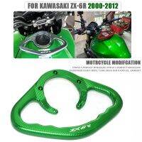 สำหรับ KAWASAKI Ninja 636 ZX6R 2000-2012 2011 2009อุปกรณ์เสริมรถจักรยานยนต์ที่เท้าแขนถังน้ำมันที่จับผู้โดยสารที่จับด้านหลัง