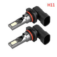 มาใหม่ล่าสุด2ชิ้นโคมไฟ LED Led H8 H11ไฟตัดหมอกรถสว่างมากไฟวันขับรถไฟวิ่ง