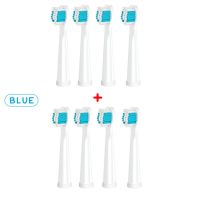 hot【DT】 8pcs 4pieces Electric toothbrush head Soft hair brush Detachable head