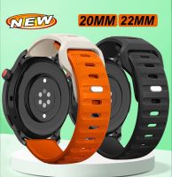 20mm 22mm Watch Strap For Amazfit Bip 3 3Pro GTR 2 3 4 GTS 2e 3 4 4mini Silicone Band For Samsung Galaxy Watch3 4/5/5Pro 42 46MM