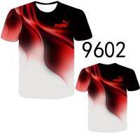 2023 new3D พิมพ์ลายฟ้าผ่าสีไหล่ T เสื้อ ， เสื้อแขนสั้นสำหรับผู้ชายและผู้หญิงในฤดูร้อน ， ใส่สบายระบายอากาศได้ดี