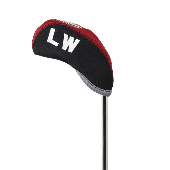 laogeliang-12pcs-deluxe-golf-club-ครอบคลุมโลโก้ปัก-pu-ทั้งสองด้านฝาครอบหัวเหล็ก