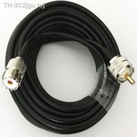 【CW】✺✴  Coaxial Cable RG58 UHF PL259 male to SO239 Female connector Pigtail Coax 15/50cm 1m 2m 3m 5m 10m 15m 20m 30m 50M