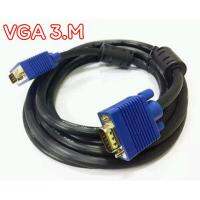 ??HOT!!ลดราคา?? สายต่อจอ VGA Monitor สายต่อจอคอมพิวเตอร์ VGA MaleTo Male 15pin 3M สายเส้นใหญ่ สายหนา งานดี 3+6 ##ที่ชาร์จ แท็บเล็ต ไร้สาย เสียง หูฟัง เคส Airpodss ลำโพง Wireless Bluetooth โทรศัพท์ USB ปลั๊ก เมาท์ HDMI สายคอมพิวเตอร์