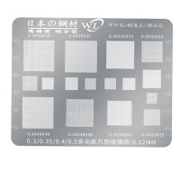 Multifunction BGA Stencil 0.3/0.35/0.4/0.5/Parallel/45 Degree Hole Universal Solder Template BGA Reballing Stencil