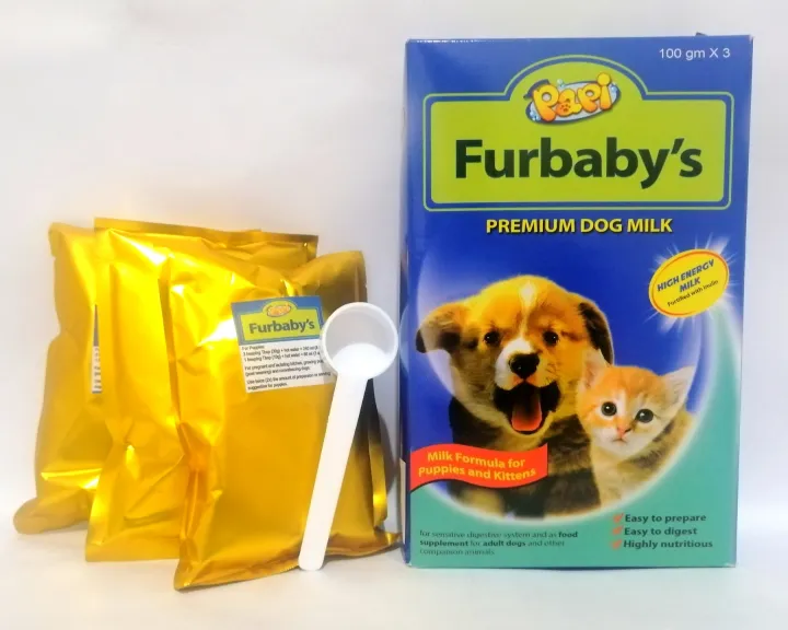 [VETKLIX] Papi Furbaby's Dog Milk Replacer 100g per sachet / Premium