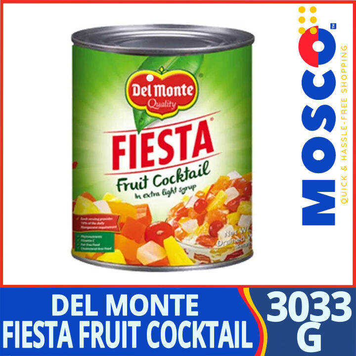 Del Monte Fiesta Fruit Cocktail 3033 G Lazada Ph