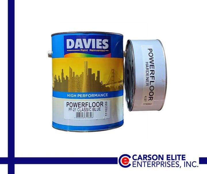 DAVIES PowerFloor PF21 Classic Blue 4 Liters (Gallon) Lazada PH