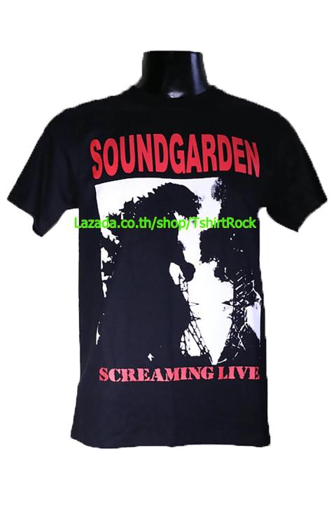 เสื้อวง-soundgarden-ซาวด์การ์เดน-ไซส์ยุโรป-เสื้อยืดวงดนตรีร็อค-เสื้อร็อค-sgn1727-ส่งจากไทย