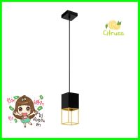 ไฟช่อ EGLO MD MONTEBALDO 97733 โลหะ สีดำ/ทอง 1 หัวPENDANT LAMP EGLO MD MONTEBALDO 97733 METAL BLACK/GOLD 1-LIGHT **ลดราคาจัดหนัก **