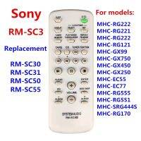 RM-SC3 NEW remote for RM-SC30 RM-SC31 RM-SC50 RM-SC55 For SONY CD HIFI System Audio MHC-RG222 MHC-RG121 MHC-RV20 CMT-EH15