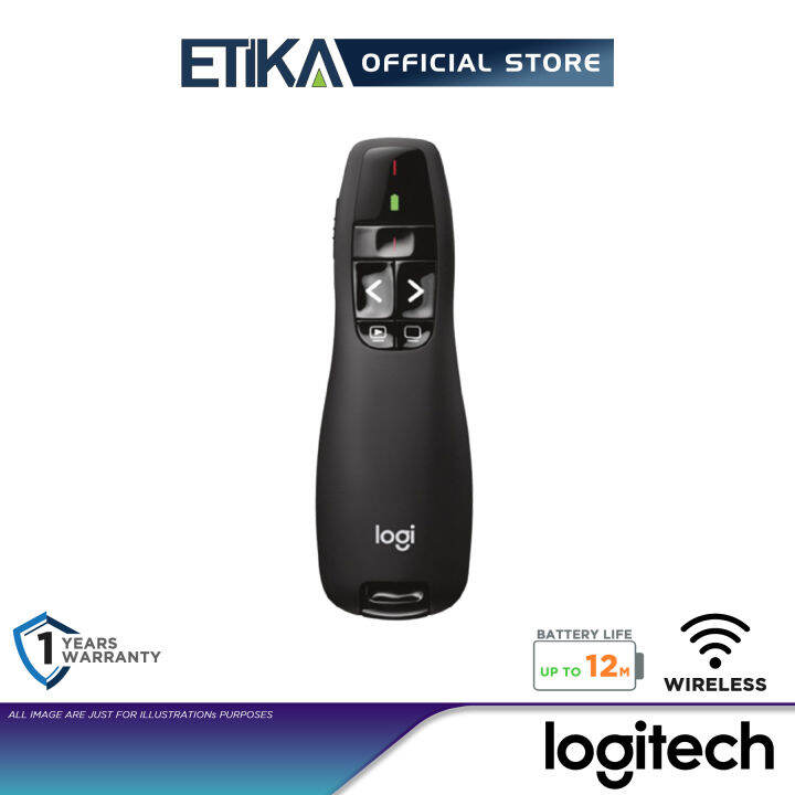 Logitech R400 Wireless Presenter Remote Control 910001361 Lazada