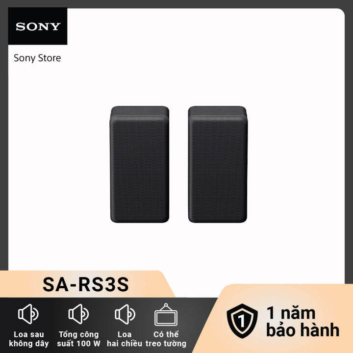 Loa sau không dây Sony bổ sung SA-RS3S với tổng công suất 100 W