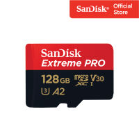 SanDisk Extreme Pro microSDXC, SQXCD 128GB, V30, U3, C10, A2, UHS-I, 200MB/s R, 90MB/s With Adaptor ( SDSQXCD-128G-GN6MA ) ( เมมโมรี่การ์ด ไมโครเอสดี การ์ด )