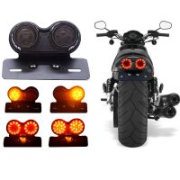 Universal Motorcycle Led Taillight Motorbike Rear Stop Brake For Piaggio Zip Accessories Flashing Bike F650gs Lights