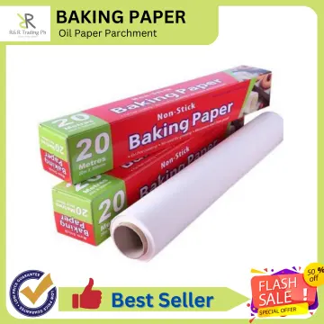 5m/100m High Temperature Double-sided Silicone Baking Paper Greaseproof  Paper Roll Parchment Paper - Buy Baking Paper,Greaseproof Paper,Silicone  Paper