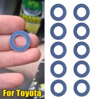 10X Thread Oil Drain Sump Plug Gaskets Washer Seal Ring For Toyota Highlander Land Cruiser Sequoia Paseo Prius Pickup Tundra Nails Screws Fasteners