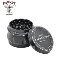 Haze Emporium Grinder V.4 Deep Black 4 Layer Metal Herb Herbal Grinder 63MM Aluminum Grinder