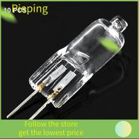 PIEPING 10pcs ของใหม่ 10W ครับ 12V ค่ะ ประเภท JC ไฟฮาโลเจน หลอดไฟ ฐาน G4