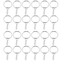 360 Pcs Keychain Rings Kit Including Open Jump Rings Connectors Bulk and Screw Eye Pins Hooks for DIY Crafts