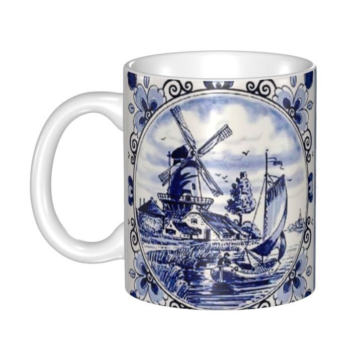 customized-vintage-delft-blue-flowers-porcelain-print-mug-diy-oriental-floral-art-ceramic-tea-milk-coffee-cup