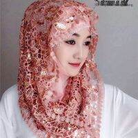 Tudung Tudung Dang Dan Mudah ฮีญาบมุสลิมสวมหัว Gaya Baru Musim PANA Cuci Berongga WanitaMuslim ผ้าโพกหัวสไตล์ใหม่ฤดูร้อนผ้าโปร่งผู้หญิงประดับเลื่อม