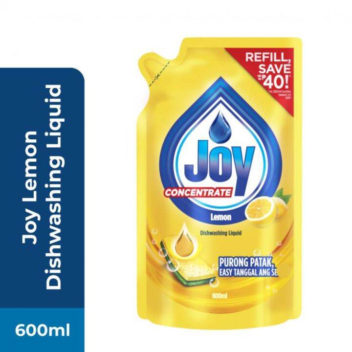 practical Joy Dishwashing Liquid Concentrate Refill Lemon 575ml | Lazada PH