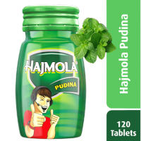 Dabur Hajmola Digestive 120 Tablets - (Pudina-Mint Flavour ).