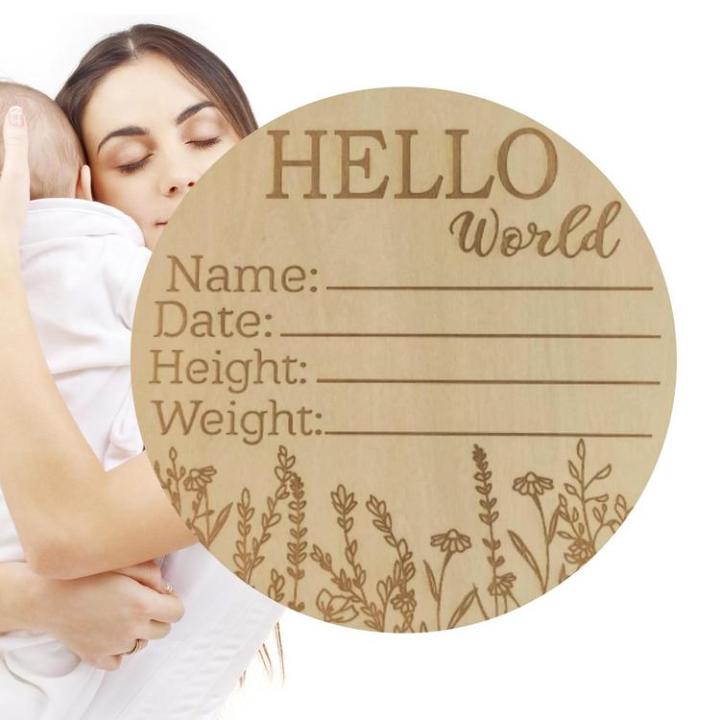 hello-world-newborn-sign-wooden-baby-announcement-sign-baby-birth-announcement-sign-newborn-announcement-sign-for-baby-shower-keepsakes-improved