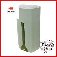 กล่องเก็บถุงรีไซเคิลติดผนัง KECH สีเขียวWALL-MOUNTED RECYCLE BAG STORAGE BOX KECH GREEN **คุ้มที่สุดแล้วจ้า**