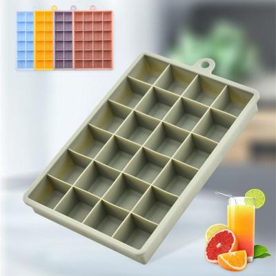 Ice Mold Silicone Quick-frozen Easy Demoulding Large Capacity DIY Ice Making Home Kitchen Bar Mould Accessories Ice Maker Ice Cream Moulds