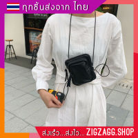 Zigzagg กระเป๋า Sling bag กระเป๋าหนัง กระเป๋าสะพายข้าง กระเป๋าเกาหลี กระเป๋าคาดอก กระเป๋าคาดเอว