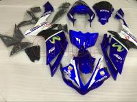 Fairing Kits YZFR1 2007 - 2008 Blue White Fairings YZF R1 08 Motorcycle Fairing for YAMAHA YZFR1 07 no paint