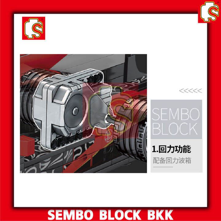 ชุดตัวต่อ-sembo-block-sd705800-รถสปอร์ตซุปเปอร์คาร์สีดำเเดง-จำนวน-648-ชิ้น