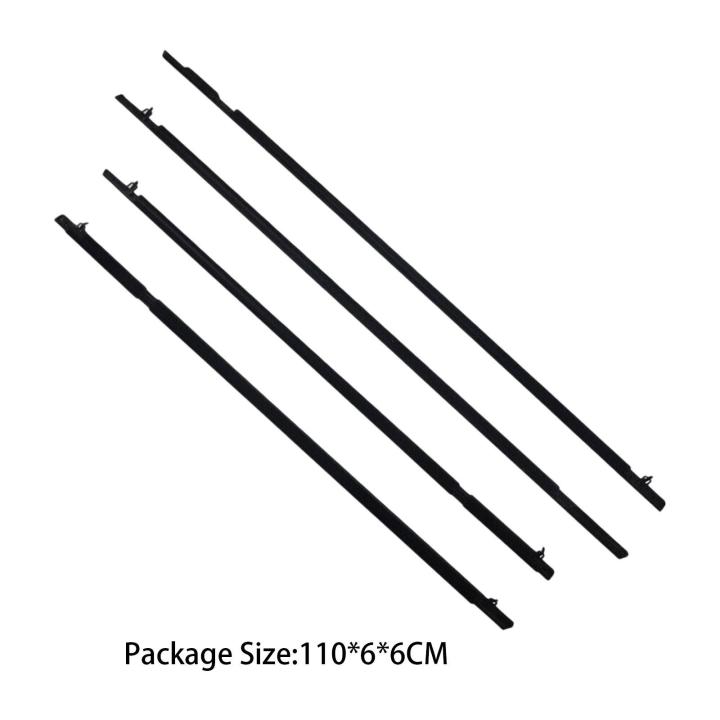สายพานซีลตกแต่งด้านนอกประตูหน้าต่างรถ-ccgood-4เท่าสำหรับฮอนด้า06-11ทนทาน