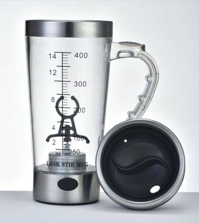 แก้วปั่นอัตโนมัติ-400ml-ปั่นเวย์โปรตีน-อาหารเสริม-แก้วปั่น-กาแฟ-อเนกประสงค์-พร้อมดื่ม