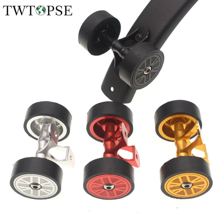 TWTOPSE Thicken Bike Mudguard Fender Easywheel For Brompton Folding