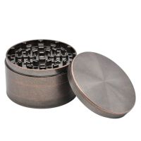 [COD] Cross-border new zinc alloy smoke grinder four-layer diameter 100mm large Grinder