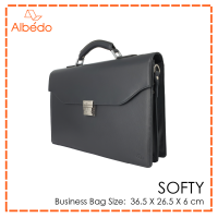 กระเป๋าเอกสาร/กระเป๋าสะพายข้าง/กระเป๋าถือ ALBEDO BUSINESS BAG รุ่น SOFTY - SY00599