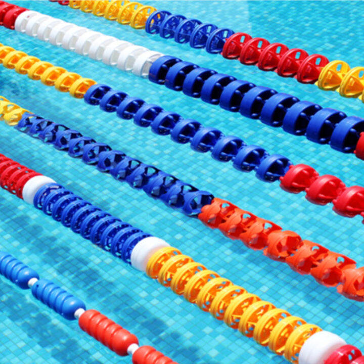  Swimming Pool Lane Line Spiral Deep and Shallow Pool Divider Twist