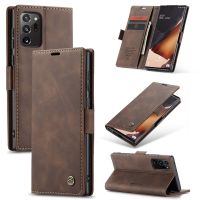 【Enjoy electronic】 CaseMe Leather Phone Case for Samsung Galaxy Note 20 Ultra Note 10 Plus S10 Lite A81 A91 Wallet Flip Stand Card Cover Coque Etui