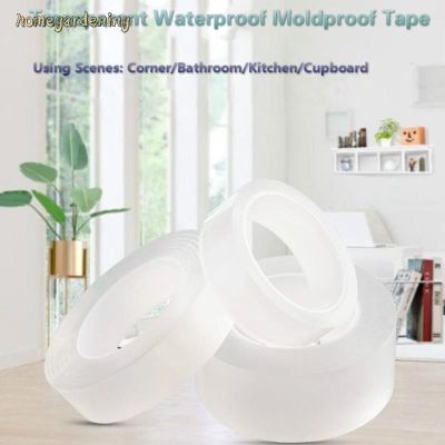 1 Roll Waterproof Bathroom Wall Kitchen Sealing Door Gap Window Adhesive Tape